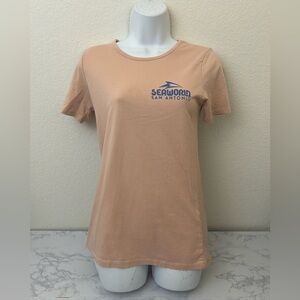 SEA WORLD SAN Antonio Women's Size L T-shirt Ocean Accents Made in USA​​